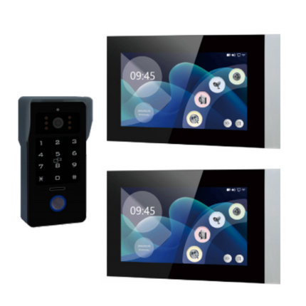 Weatherproof Video Intercom System with WiFi & 2-Wire Connection