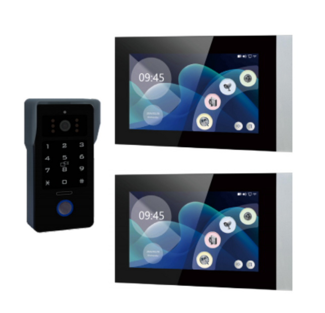 Weatherproof Video Intercom System with WiFi & 2-Wire Connection