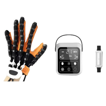 Portable Electric Hand Recovery support Gloves with Adjustable Air Pressure & Auto Timer