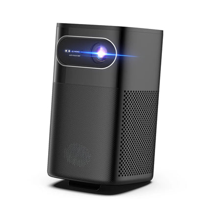 Portable Android DLP Projector with Full HD Output, Laser Auto Focus & Long-Life Rechargeable Battery