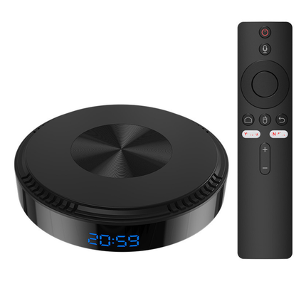 Android 14 Smart TV Box with Chip, 2GB RAM, 16GB Storage, Dual WiFi