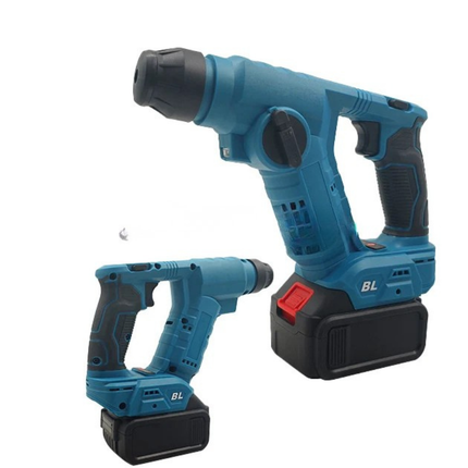 Cordless Brushless Hammer Drill with Rechargeable Lithium Battery and High Torque