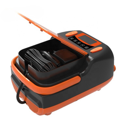 Cordless Digital Air Pump Inflator Deflator with LCD Display for SUP Boards Boats and Inflatables