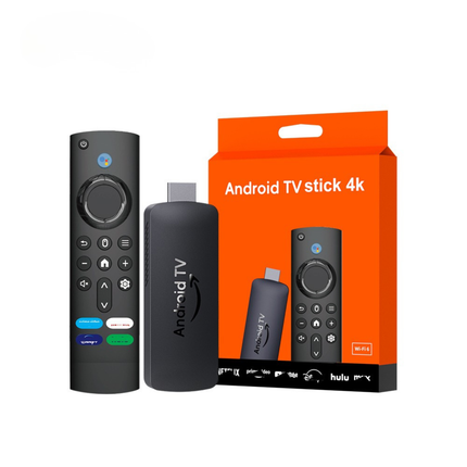 Android 12 4K Streaming TV Stick with Allwinner H618, 2GB RAM, 16GB Storage, Dual WiFi & Voice Remote