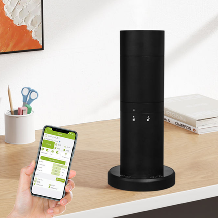 Compact 100ml Essential Oil Diffuser with App Control for Home, Office and Reception Areas