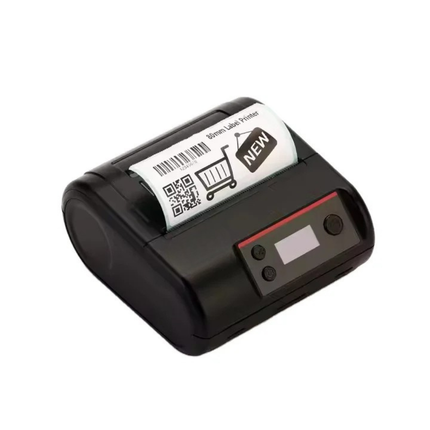 Portable 2 in 1 Label and Receipt Printer with USB and Bluetooth Connectivity