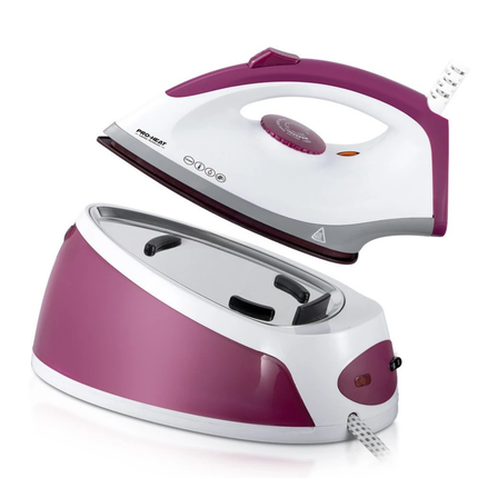 2200W Electric Steam Iron Station with Large Water Tank and Ceramic Coated Soleplate