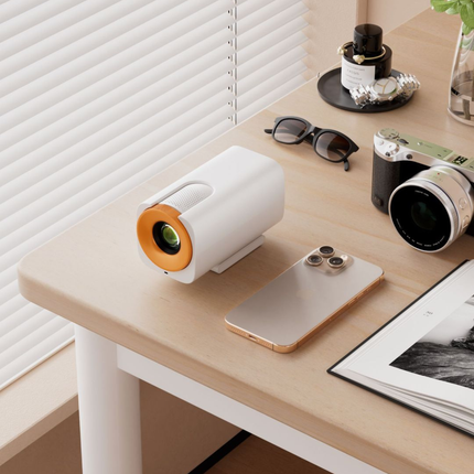 Portable Smart Projector with Android 12, 170 ANSI Lumens and HDMI USB Connectivity