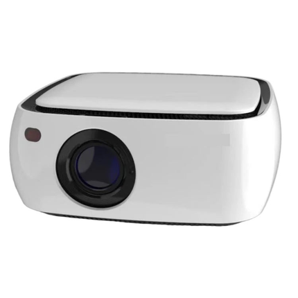 Portable Full HD 1080P Smart Projector with Auto Focus, Auto Keystone, Wi-Fi, Bluetooth and Android 12