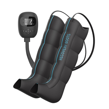 Rechargeable Leg and Foot Massager with Air Compression 6 Chamber LCD Display