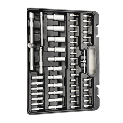 Professional 172-Piece Hand Tool Kit with Sockets & Ratchets for Automotive and Household Tasks