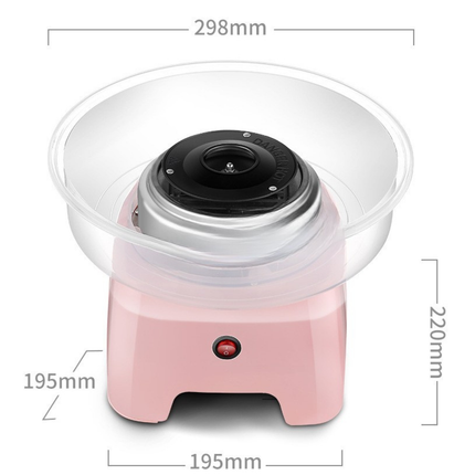 Portable Electric Cotton Candy Maker Household Sugar Spinning Appliance Easy to Clean Design