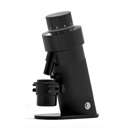 Electric Coffee Grinder with 64mm Flat Burr, Adjustable Speed and Stainless Steel Design