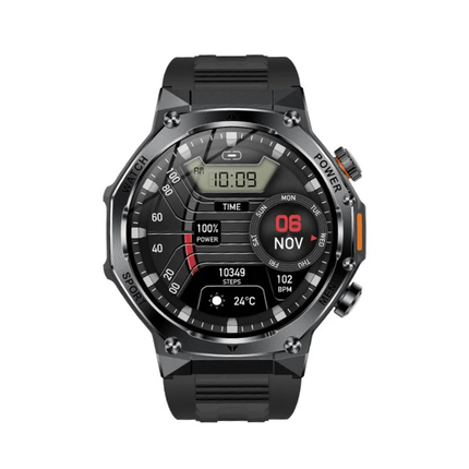 Waterproof Smart Watch with 1.8" Display, Fitness Tracking & 800mAh Battery