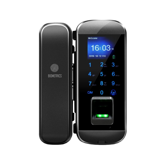 Keyless Smart Door Lock with Fingerprint, RFID Card and Digital Display