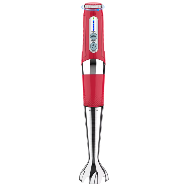4-in-1 Cordless Hand Blender with 21 Speeds, Turbo Mode and 700ml Beaker