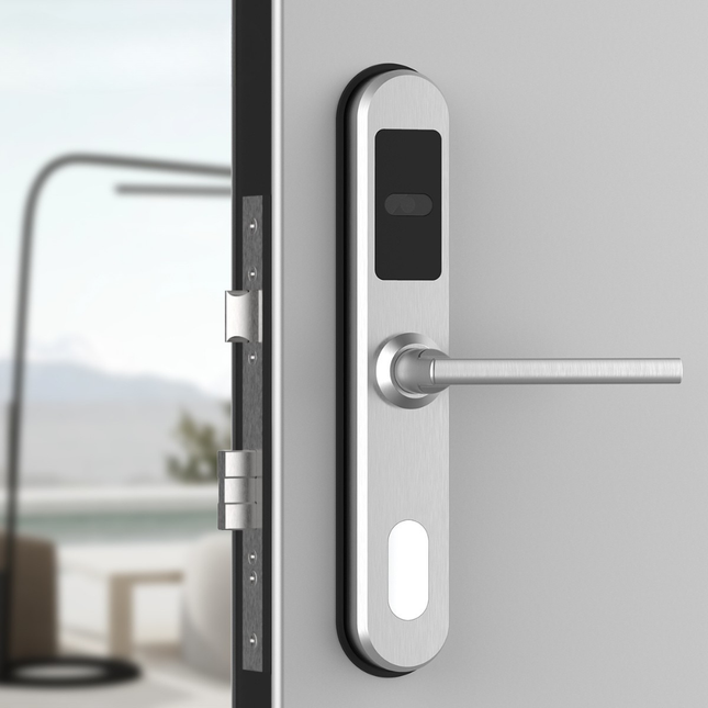 RFID Smart Door Lock with Key Card Access, TTLock Software and Stainless Steel Housing