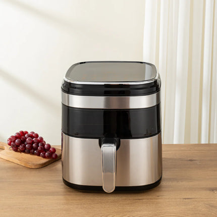 12 Quart Multi-Function Air Fryer Toaster Oven with LED Control Panel & See-Through Glass Door