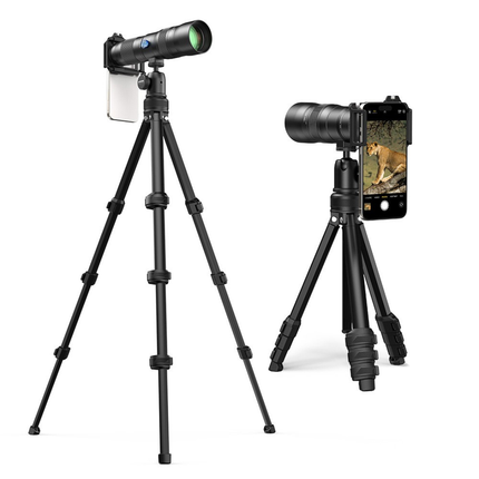 High-Powered Adjustable Zoom Monocular Lens for Smartphones