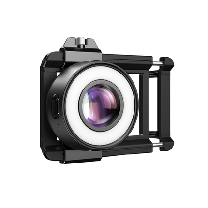 Smartphone 120X Macro Microscope Clip with Dual LED & UV Illumination