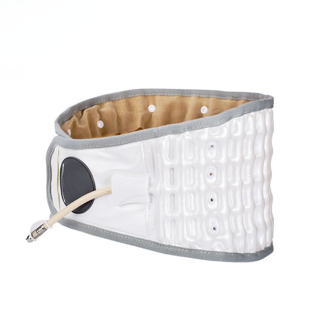 Adjustable Inflatable Lumbar Support Belt for Back Relief and Spinal Comfort