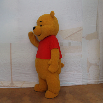 Adult Full-Body Bear Mascot Costume – Plush Cartoon Character Suit for Festivals, Promotions, Halloween & Stage Performances