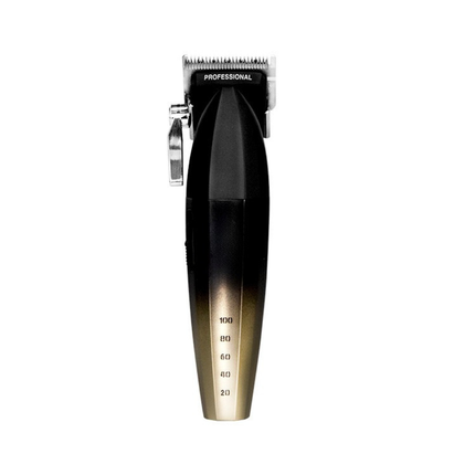 Professional Cordless Hair Clipper 2000mAh Rechargeable, Stainless Steel Blades, Black