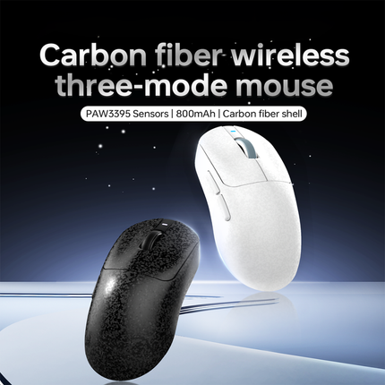 Cordless Gaming Mouse 2.4GHz USB 32000 DPI High-Precision Optical Sensor Ambidextrous Design