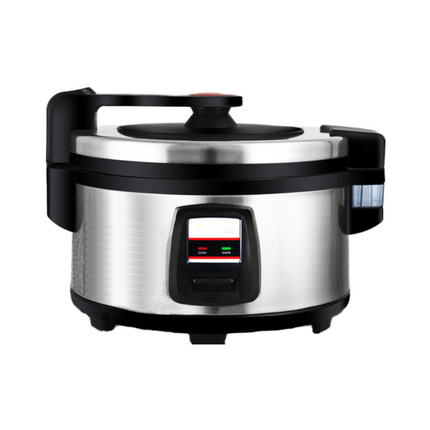 Large Capacity Commercial Rice Cooker with Stainless Steel Housing and Non-Stick Inner Pot 13L/10L
