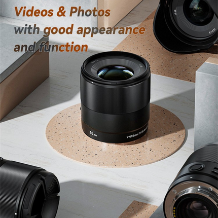16mm f1.8 Wide Angle Prime Lens E Mount APS C Mirrorless Camera