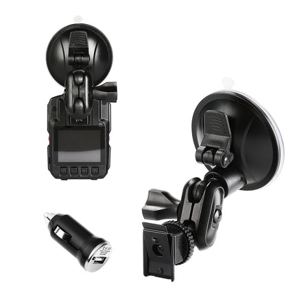 2-in-1 Car Suction Mount & Charger for HD66-02/D7 Body Camera
