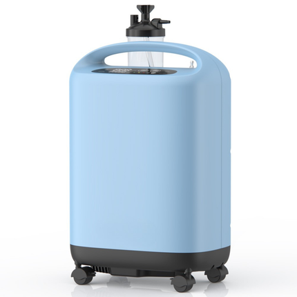 Lightweight Oxygen Concentrator Unit 1–3L Adjustable Flow with Touchscreen