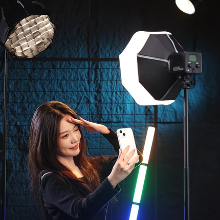 30cm Mini Bowens Lantern Softbox – Foldable 360° Light Diffuser for Photography and Video