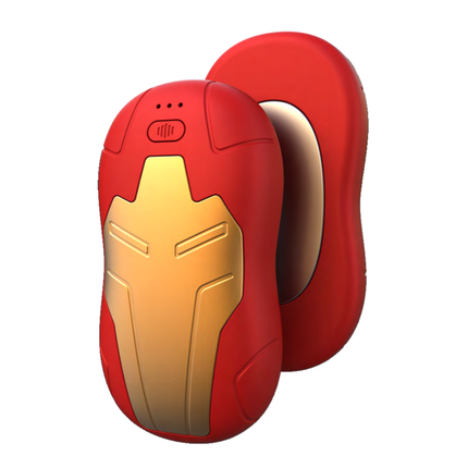 Portable Rechargeable Hand Warmer 4-Sided Heating 10000mAh with Power Bank Function