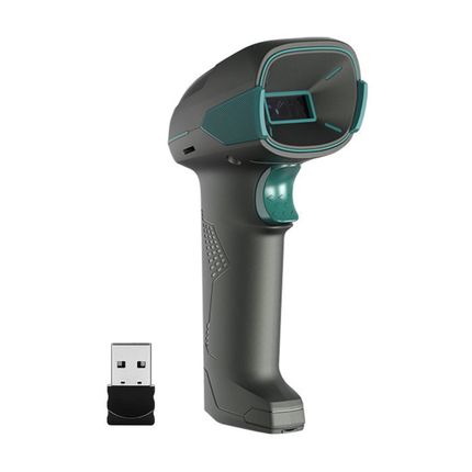 Wireless Handheld 2D QR & Barcode Scanner for POS, Retail and Warehouse Use