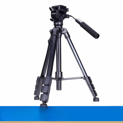 Portable 4-Section Aluminum Tripod for Photography & Video Fits Cameras and Smartphones