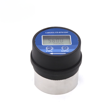 1/2 Inch Electronic Gear Flow Meter 30–1200L/H Liquid Measurement for Water Oil Diesel