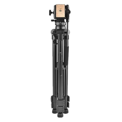 Professional Aluminum Tripod Stand for Video & Digital Cameras – 165cm Extendable, 5kg Load, Flip Lock Legs
