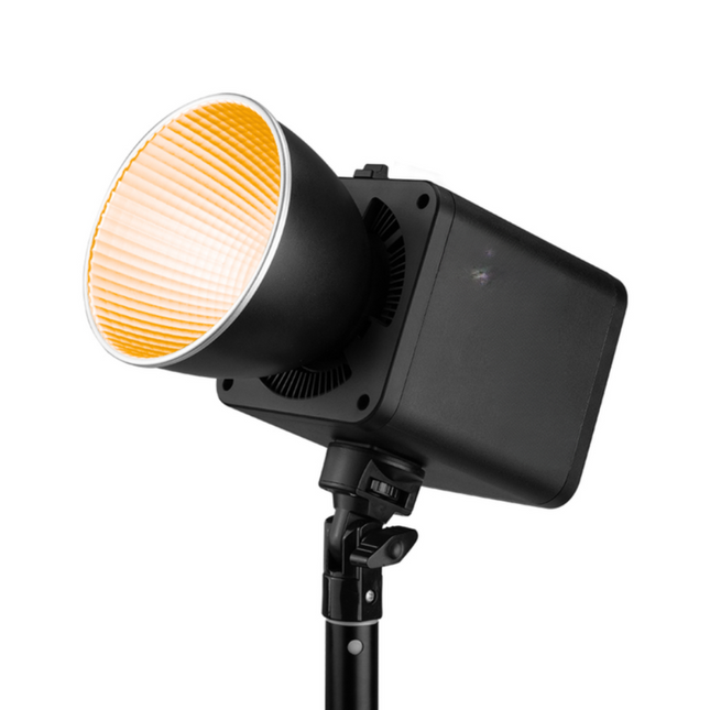 Portable 100W LED Video Light – Adjustable 2700–6500K, High CRI, Rechargeable, Bright COB Fill Light