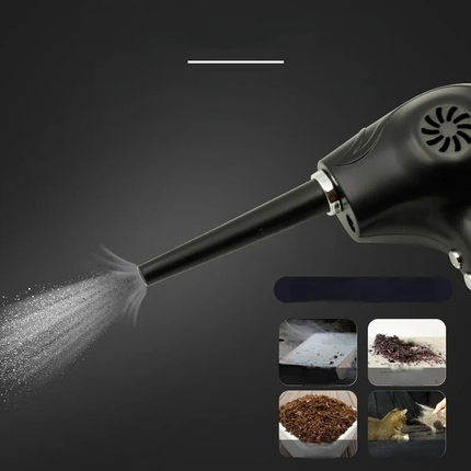 Portable Cordless Handheld Air Blower and Dust Cleaner for Keyboard and Electronics