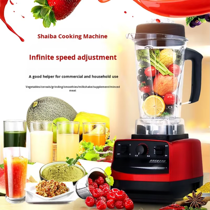 Multi-Purpose Kitchen Blender 5-Speed 6 Blade High Power Smoothie & Juice Maker