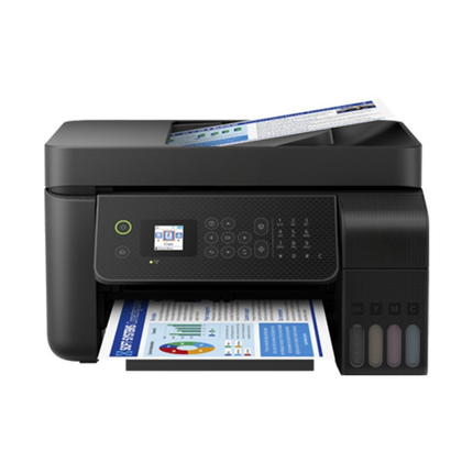 Multifunction Color Inkjet Printer WiFi Enabled with Copy Scan Fax and USB Connectivity