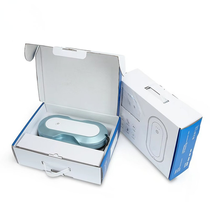 Rechargeable Window Cleaning Robot with Dual Spray Function for Glass Surfaces