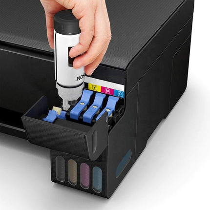 Compact Wireless Ink Tank Printer with WiFi Connectivity and High Resolution Colour Printing