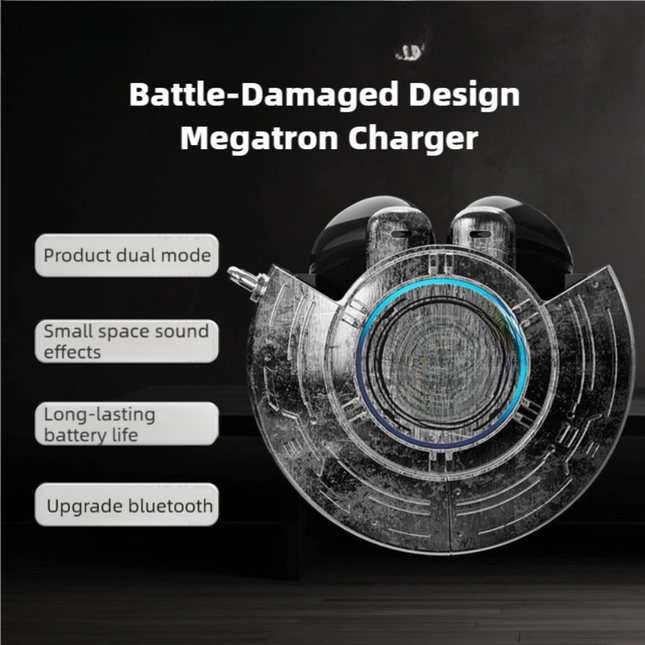 Rechargeable TWS Bluetooth Earphones with Zinc Alloy Case Half In-Ear Gaming Headset