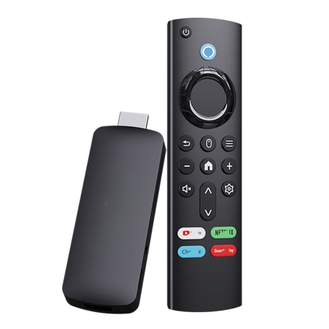 Android 14 4K TV Stick with 2GB RAM, 8GB Storage, Dual Band WiFi and Bluetooth Remote