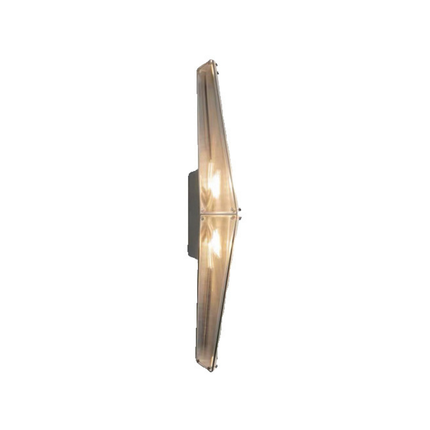 Modern Designer Wall Lamp Stainless Steel Glass 1000mm Indoor Accent Light