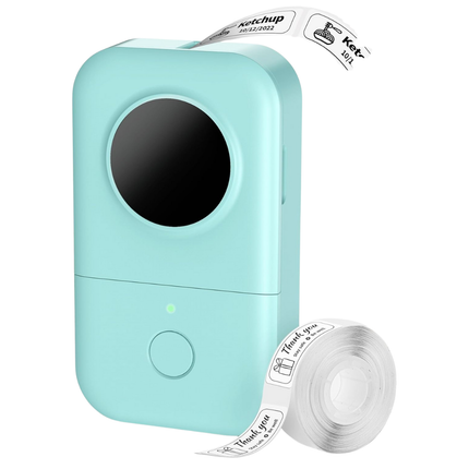 Portable Bluetooth Thermal Label Maker – Rechargeable, 6–15 mm Labels