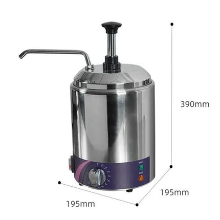 Commercial Heated Sauce Dispenser Machine with Precision Pump System