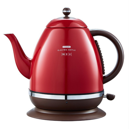 304 Stainless Steel Long Spout Electric Kettle Touch Control Keep Warm Function 55°C Tea Kettle